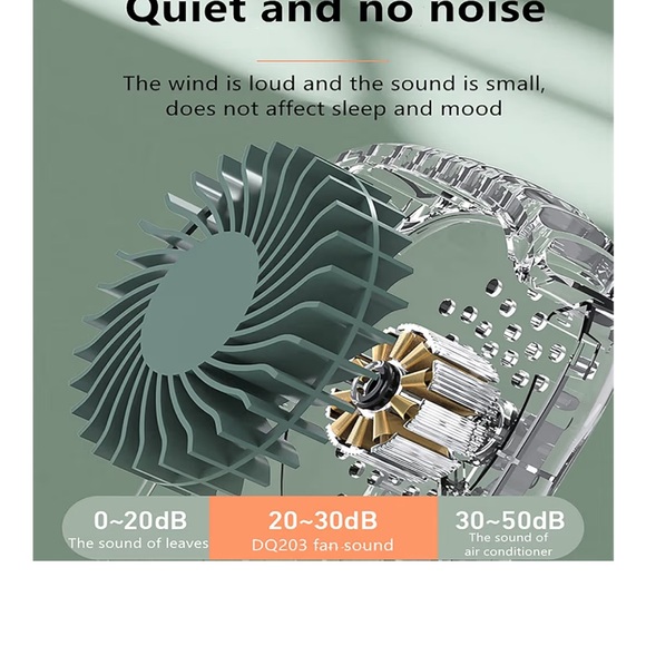 Mini Wearable Hanging Neck Fan - Picture 5 of 9